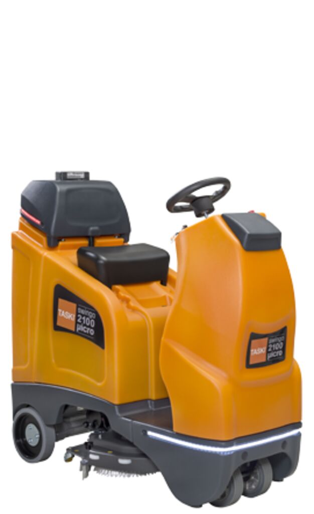 TASKI® swingo 2100µicro + Intelligent Solutions Kit & Large Tool Base ...