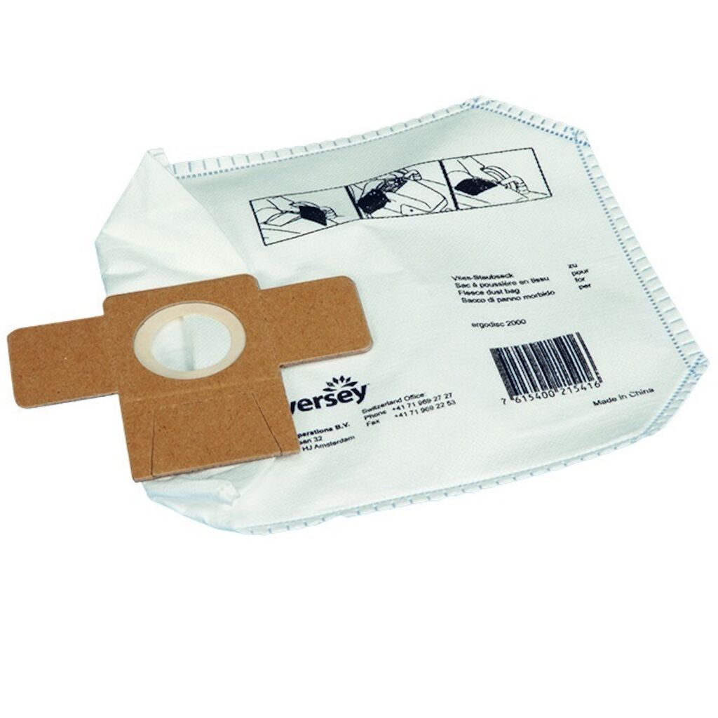 TASKI Disposable Fleece Dust Bags 10pc - Fleece bags for ergodisc 2000 ...