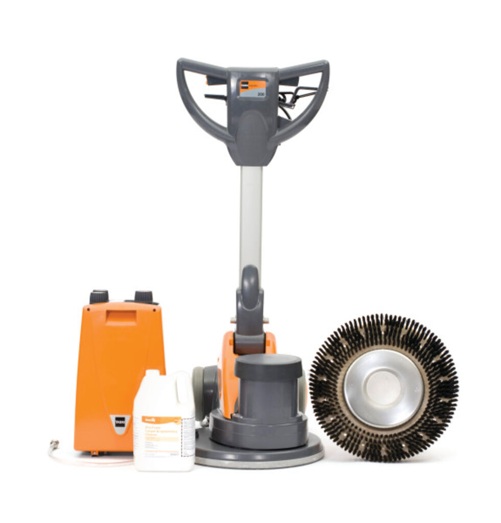 TASKI® Dry Foam Carpet Care System 175 Kit + HP Shampoo Brush, 1ea ...